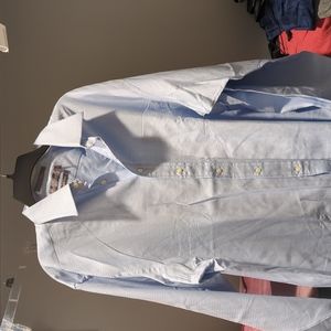 Daniel Cremieux Signature Collection Richard Dress Shirt Size 17.5 sleeve 35